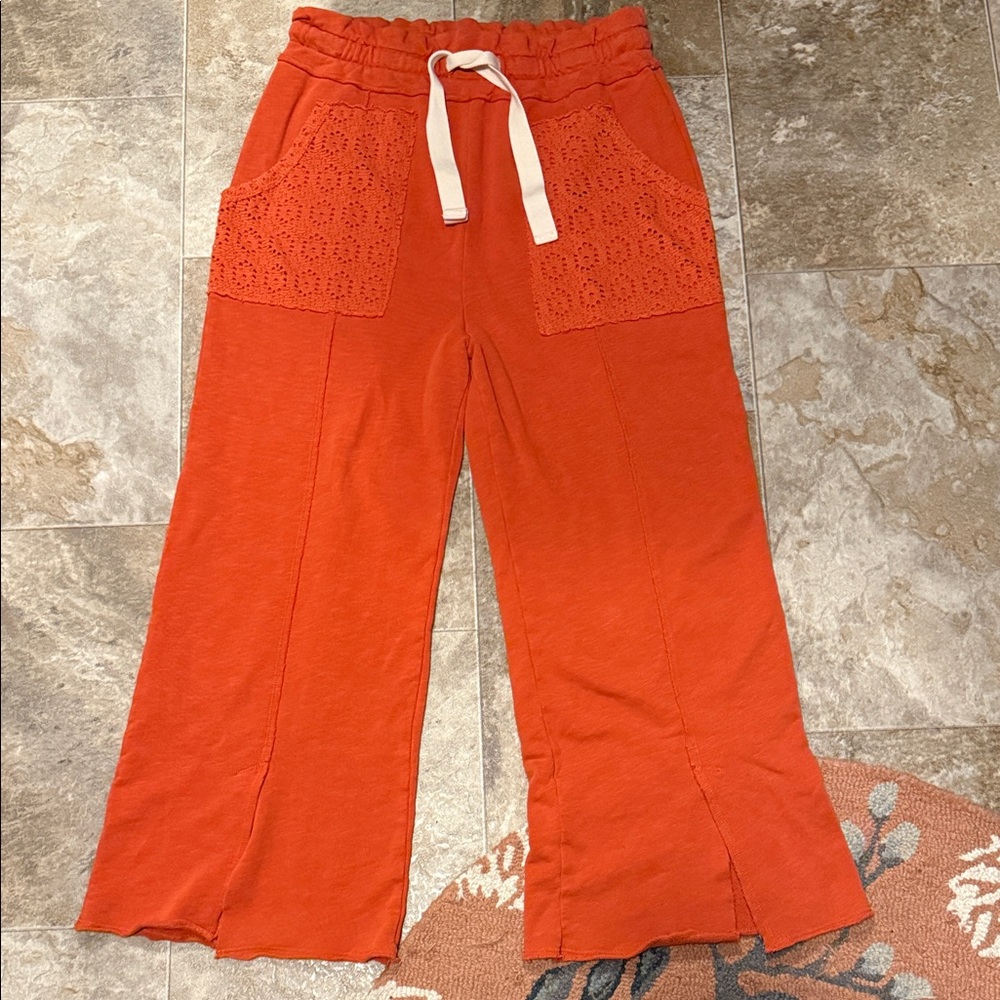 Daily Practice by Anthropologie Robyn Crochet Lounge Pants